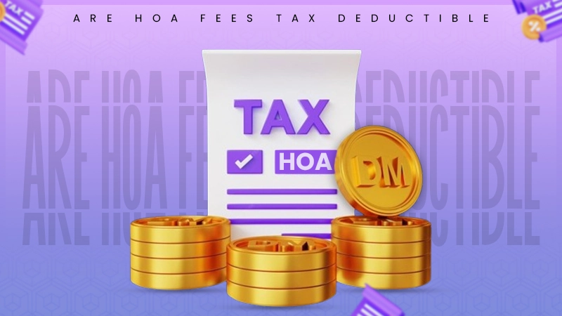 are hoa fees tax deductible