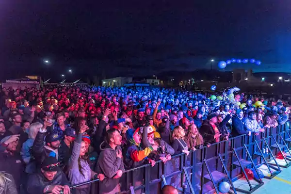 Fans at the show