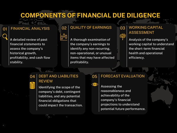 Components of financial due diligance