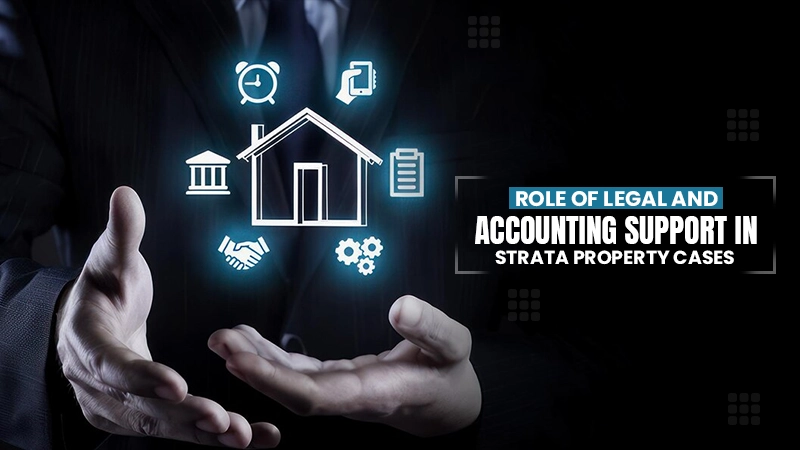 role of legal and accounting support in strata property cases