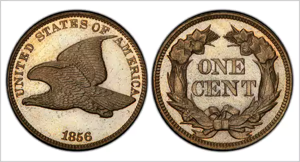 1856 Flying Eagle Cent Penny