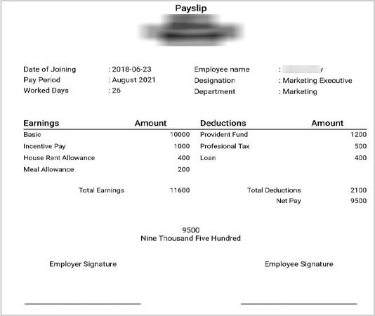 Payslip