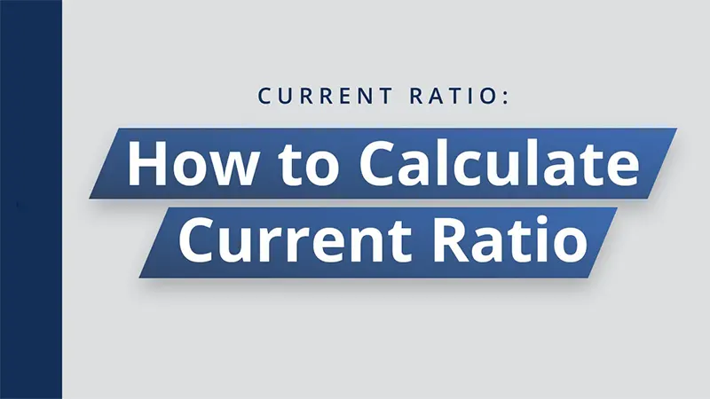 d-Current Ratio Formula