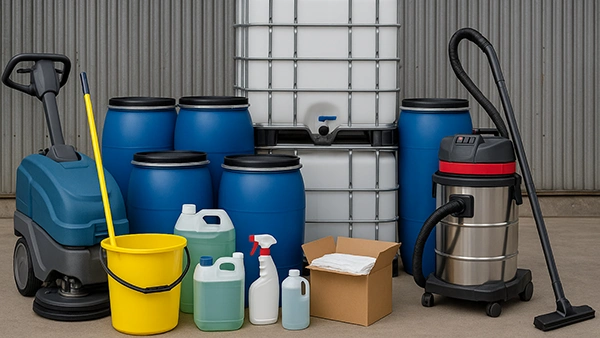 industrial cleaning inventory
