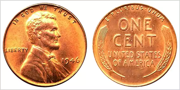 1946 wheat penny