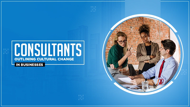 consultants outlining cultural change in businesses