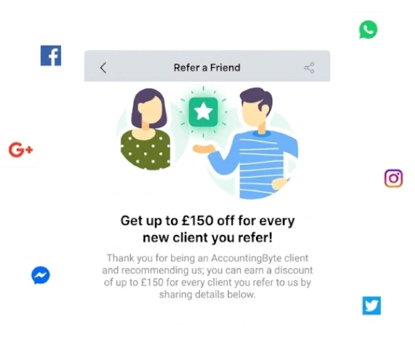 Refer a friend image