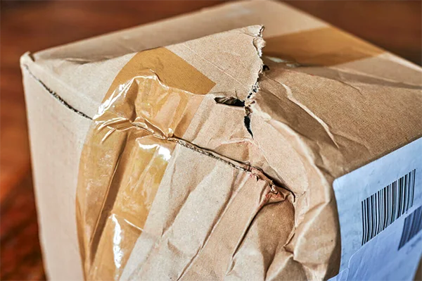 Damaged package
